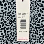 Parker Blue Leopard Print Dress Photo 3