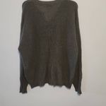American Eagle Outfitters Whoa So Soft Waffle Knit Henley Sweater Olive Green M Photo 3