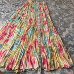 Colorful Tour de France Pleated Skirt OS Red Size undefined Photo 1