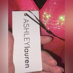 Ashley Lauren  Neon Pink Sequin Dress Style 445 Size 2 Photo 4