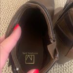Material Girl  brown leather booties Photo 2