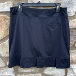 Lady Pinseeker black golf pickleball skort skirt size large Photo 7