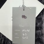 Elsa Esturgie French Designer gray crusted velvet mini dress Black Size undefined Photo 4