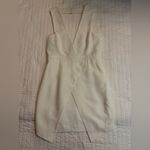 Finders Keepers NWT Basic Instinct Dress | Backless Plunge V Neck Fitted Mini Photo 4