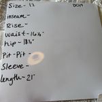 Larry Levine Stretch SPT Khaki Beige Cotton Blend Skirt Womens Size 12 Photo 3