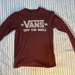 Vans Small Long Sleeve Teen Shirt Size undefined Photo 0