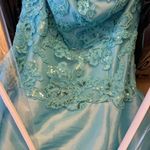 Giovanni Dress Blue Size 0 Photo 3