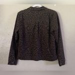 Sanctuary  Brown Black Leopard Print Jean Jacket Size Small S Photo 8