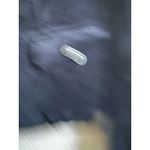 White House | Black Market WHBM Black Corduroy Single Button Blazer Jacket Size 6 Dark Academia Goth Photo 3