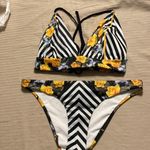 Yandy Golden Rose Chevron Bikini set🏖 Photo 5