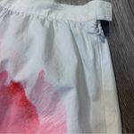 Isaac Mizrahi •  for Target white floral midi skirt white pink large Photo 3