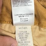 Mother The Munchie Nerdy Cargo Pants High Rise Wide Leg Sz 30 NWT Wood Thrush Yellow Photo 13
