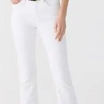 J.Crew Jeans Women Size 28 Petite White Billie Demi Boot Crop Frayed Hem Photo 0
