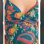 Boden NEW Multicolor Paisley Pineapple Swimsuit Size 32C Photo 2