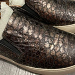 Frye  metallic pewter sneakers Photo 9