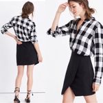 Madewell Silk Parkway Mini Skirt Size M Photo 1