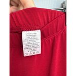 Susan Graver Womens Red Flared Skirt XXS Polyester Spandex Blend Photo 3