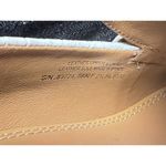 Tory Burch Jessa White Croc Embossed Leather Brass hardware Heeled Pumps EUC 6.5 Photo 12