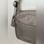 Tommy Hilfiger Nylon Crossbody, Grey/Silver, NWT Photo 4