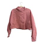 Fabletics  Erika Cropped Hooded Jacket Rosewood Pink Size Large Photo 7