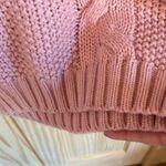 Princess Polly Cable Knit Wool Blend V-Neck Sweater. Size M/L. Photo 4