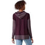 Smartwool  Shadow pine sweater hoodie maroon women Small Photo 3
