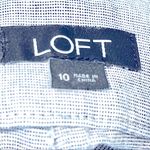 Loft  dressy or casual short shorts this fabric can look black or dark blue Photo 13