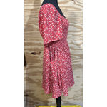 Abercrombie & Fitch Puff Sleeve Smocked Mini Babydoll Dress Floral Size Medium Photo 7