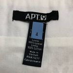 Apt. 9  NWT White Eyelet Panel Pencil Skirt Size 4 Photo 7