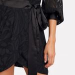 NWT Jonathan Simkhai Night Night Fil Coupé Wrap Mini Dress Size XS Photo 3