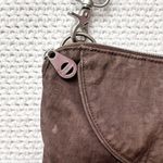 Baggallini Baggalini Rio Brown Cheetah Crossbody Turnlock Flap Water Resistant Nylon Bag Photo 2