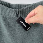 EXPRESS NEW Knit Midi Pencil Skirt Muted Blue Green Cozy Soft Size Women's XL Photo 3