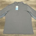 EIS Cool Sun Shirt Long Sleeve 1/4 Zip Gray Equestrian Shirt Size 2X Photo 3