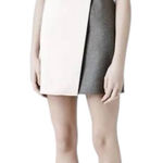 Alexander McQueen  McQ Paneled Mini Dress Wool Satin NWT Sz IT 42 US‎ 6 Photo 0