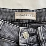 PacSun NWOT  Size 27 Mom Shorts Denim Jeans Gray Pre-faded 5-Pockets Photo 1