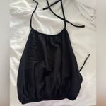 ZARA NWT Black Halter Top Photo 0