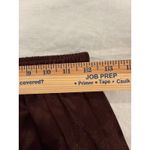 R & M Richards Brown Floral Velvet Button Front Tunic Top & Pants Set Women's 8P Photo 7