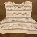 Free People  Women’s Striped Knitted Sweater Vest Photo 0