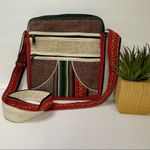 Woven Cotton Crossbody Purse Photo 5