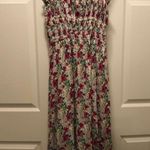 Impressions NEW Flower Print Maxi Dress Photo 1