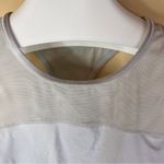 Athleta NWT Mesh Chi Tank Smog Womens Tank Size Medium Activewear Yoga Outdoor Photo 6