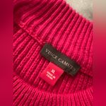 Vince Camuto NWT Size XL Pink Ribbed Knit Bauble Sleeve Oversized Sweater Photo 11