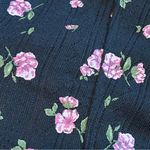 Dolls Kill Delia's Rose Print Tank black multi, cropped, size L NWT Size L Photo 8