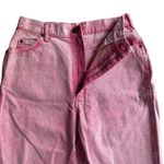 Lee Vintage Sport Pink Denim Jeans Size 12 Medium High Waist Preppy Barbie Photo 2