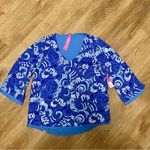 Lilly Pulitzer Florin Reversible Blouse Photo 1