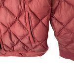 Marine layer  Laney Puffer Coat Jacket Duck Feather Down Maroon Size Medium Photo 5