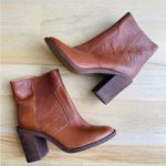 Madewell pebble leather heel ankle booties Photo 1