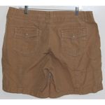 Eddie Bauer Women's  Brown Tan Cotton Cargo Shorts Hiking Shorts Plus Size 16 Photo 1