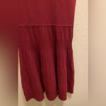 Club Monaco Sleeveless Burgundy Mini Sweater Dress Photo 6