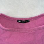 ZARA pink cropped short sleeve Photo 2
